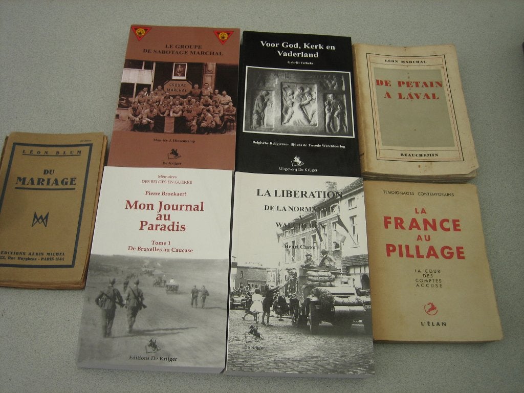 franse oorlogsboeken en films, Boeken, Ophalen, Gelezen