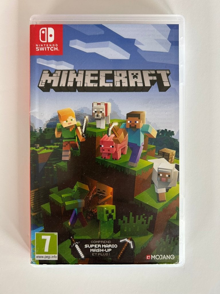 Jeu Minecraft – Nintendo Switch (Boîte & Cartouche), Enlèvement ou Envoi, Utilisé, Plateforme