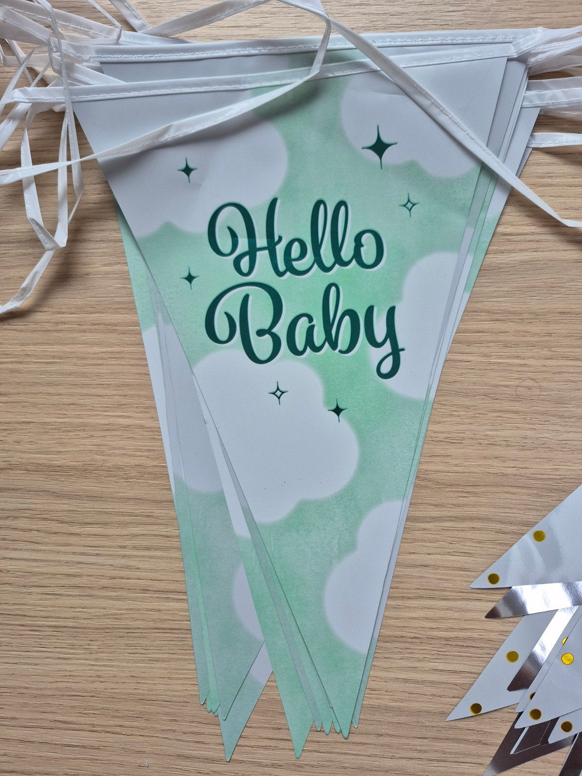 Hello Baby, geboorte versiering, 6 meter, Ophalen of Verzenden, Nieuw, Versiering