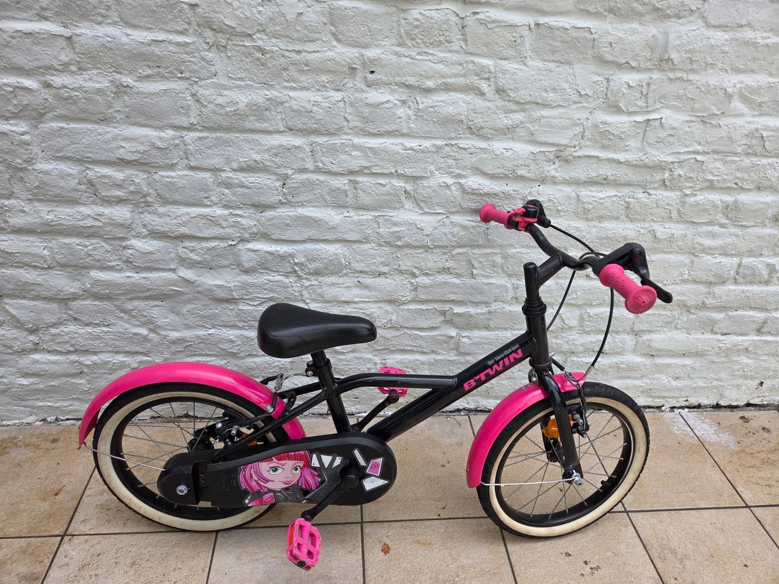 ​Vélo enfant B'Twin 16 pouces – Star Hero Girl (4-6 ans) – T, Enlèvement