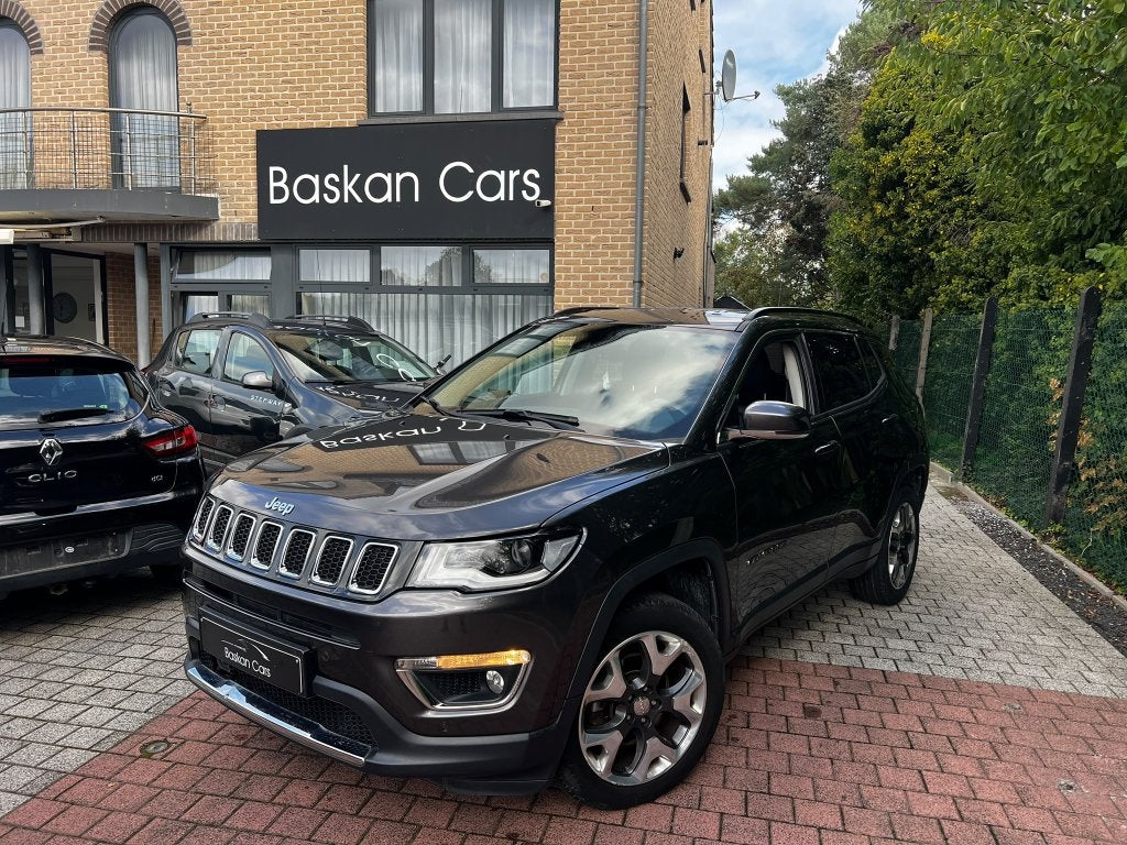 JEEP COMPASS 1.4I 4X4 LIMITED/M2018/94.000KM/12M GARANTIE, Autos, Argent ou Gris, Achat, Euro 6, Entreprise