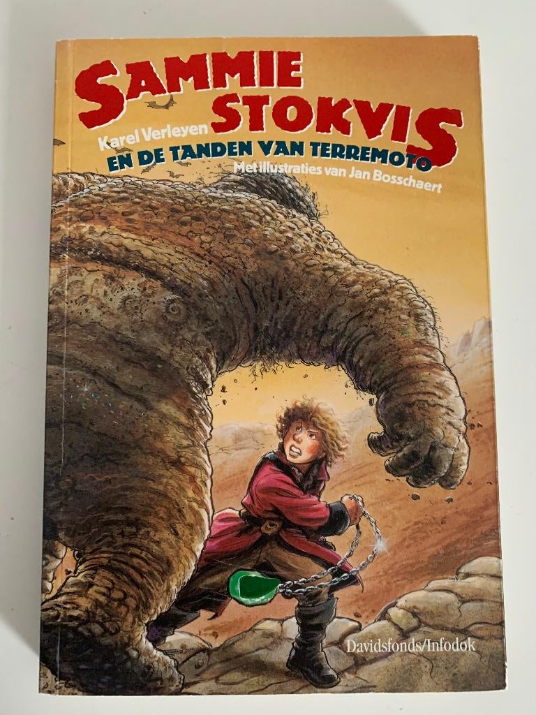 Sammie stokvis en de tanden van terremoto * karel verleyen, Boeken, Ophalen of Verzenden, Gelezen, Fictie algemeen