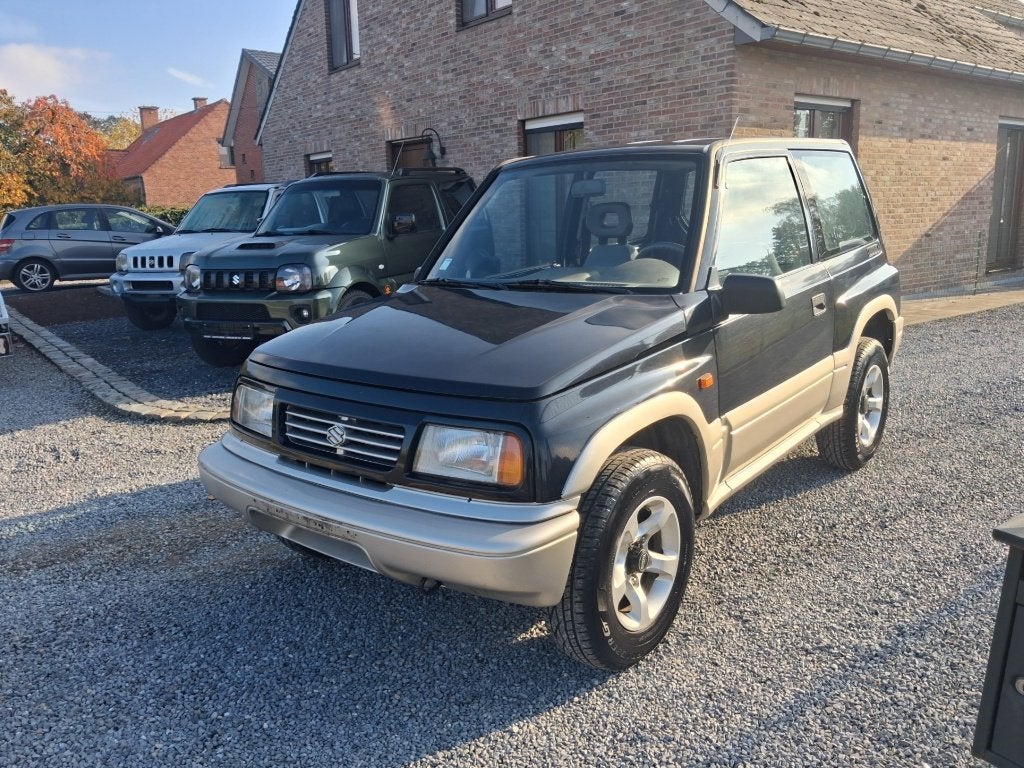 suzuki vitara #bj 2003# zeer mooie staat !!lichte vracht!!, Stof, Zwart, Bedrijf, 2 zetels