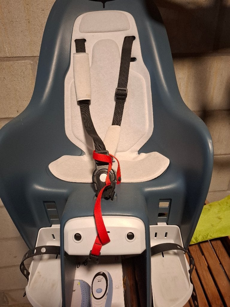 Fiets kinderstoel, Vélos & Vélomoteurs, Accessoires vélo | Sièges de vélo, 0 à 18 kg, Repose-pieds, Comme neuf, Enlèvement