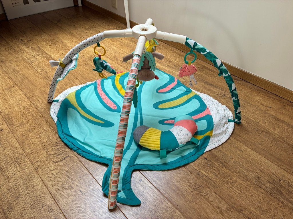 Infantino speelmat, Kinderen en Baby's, Ophalen, Zo goed als nieuw, Babygym, Met geluid