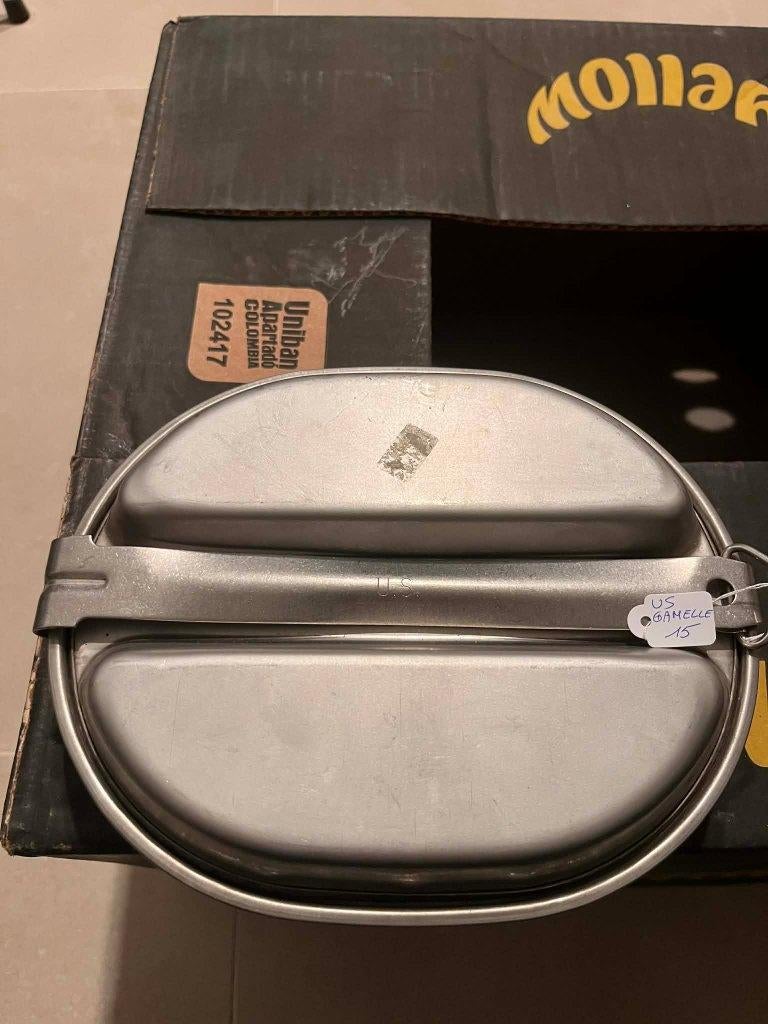 Gamellen gemarkeerd US, Ophalen of Verzenden, Landmacht, Kunstobject