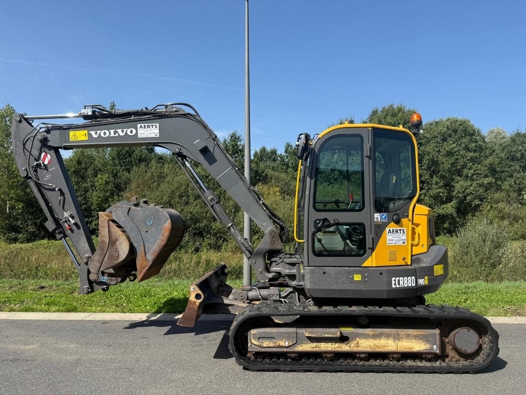 Volvo minigraver ECR88D      0412, Zakelijke goederen, Ophalen