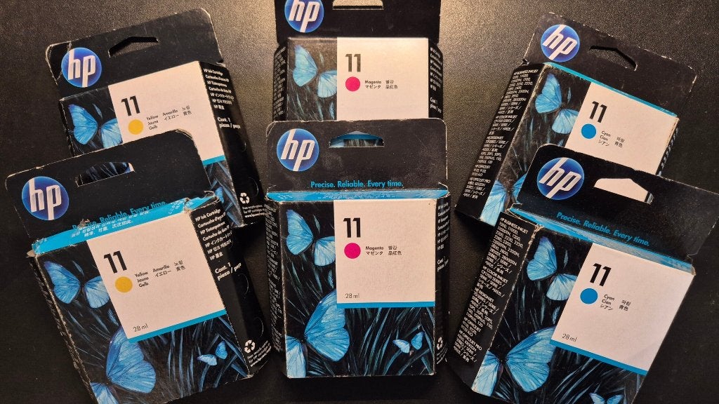 Originele HP 10 & HP 11 inktcartridges (Set van 11 stuks), Informatique & Logiciels, Fournitures d'imprimante, Enlèvement, Neuf