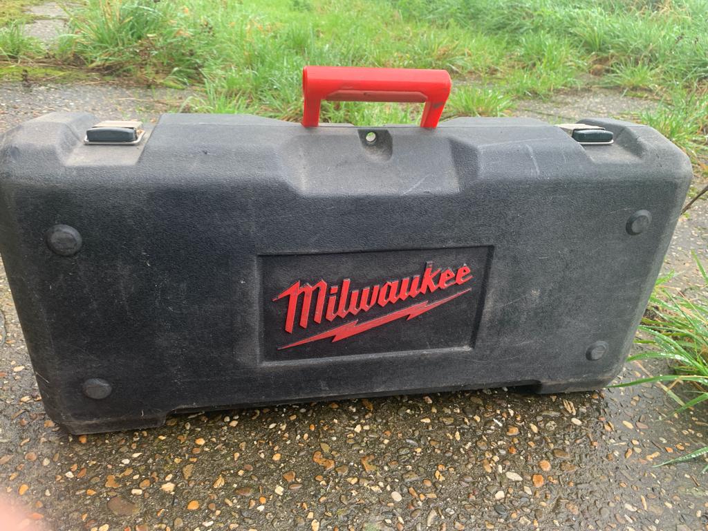 slijpmachine Milwaukee, Ophalen, Gebruikt, Haakse handslijpmachine