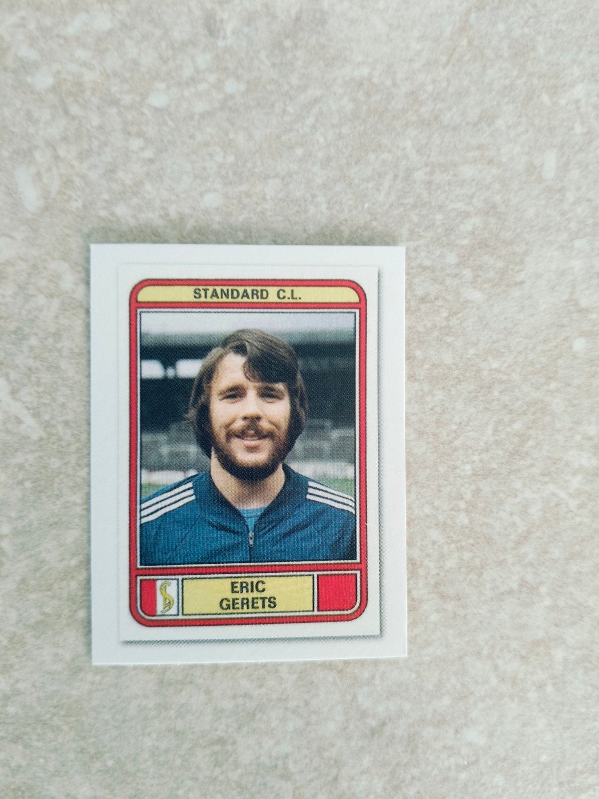 Panini sticker Eric Gerets standard pro league 2021-2022, Enlèvement ou Envoi, Autocollant