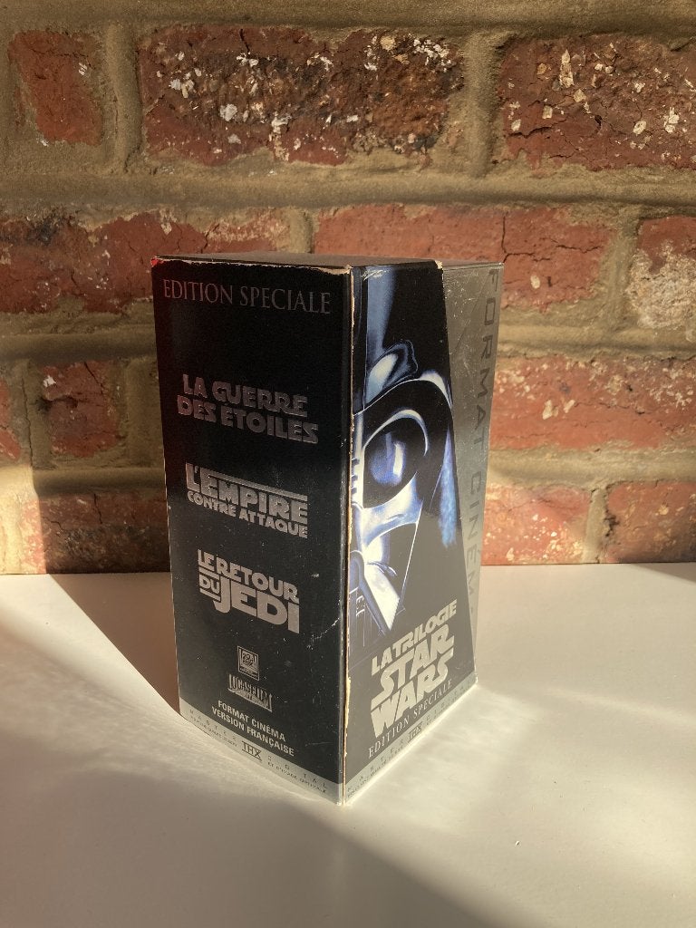 Cassettes VHS Star Wars, Enlèvement ou Envoi, Comme neuf, Autres types