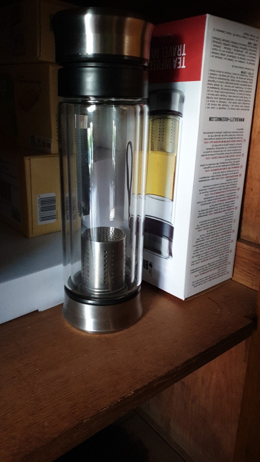 Bialetti waterfles / thee fles, Enlèvement