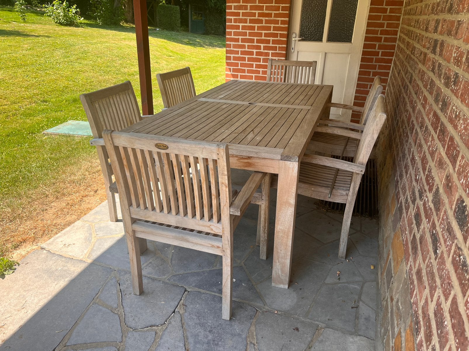 Tuinset teak, Ophalen, Tuinset