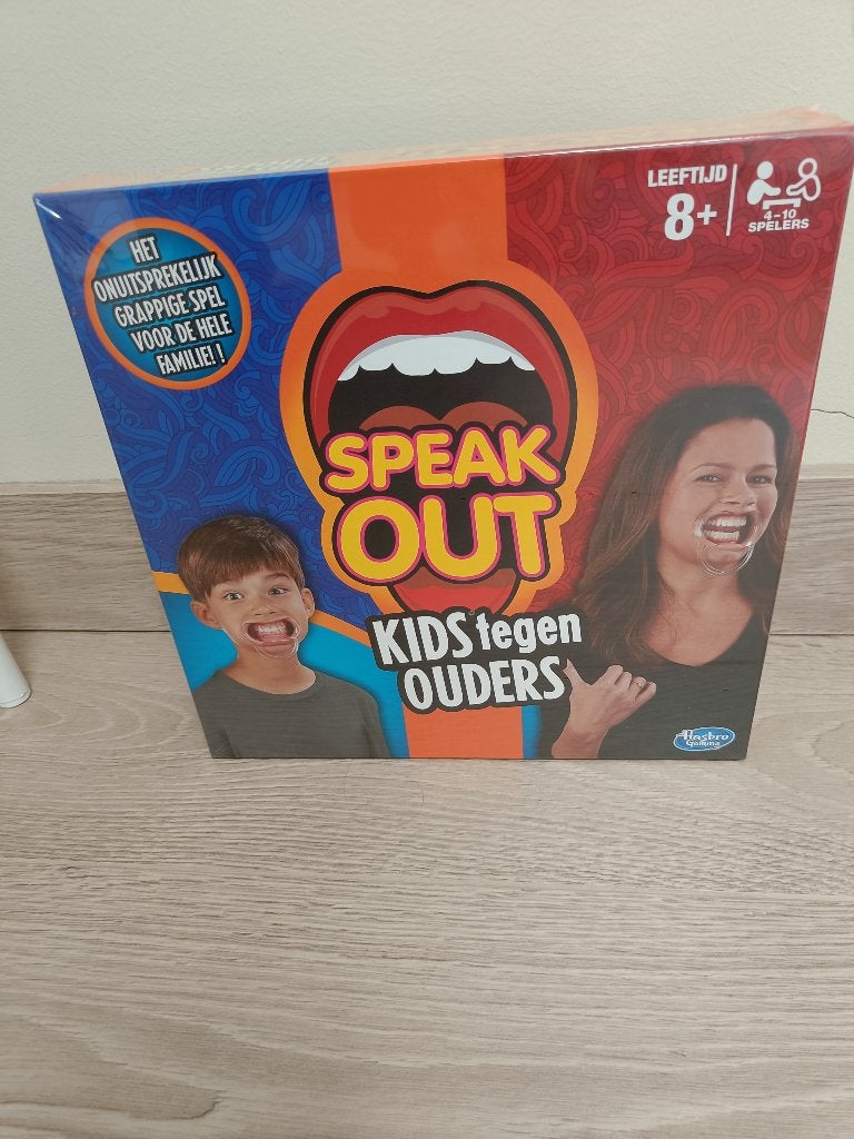 Speak out gezelschapsspel, Hobby en Vrije tijd, Gezelschapsspellen | Kaartspellen, Vijf spelers of meer, Ophalen, Nieuw, Hasbro