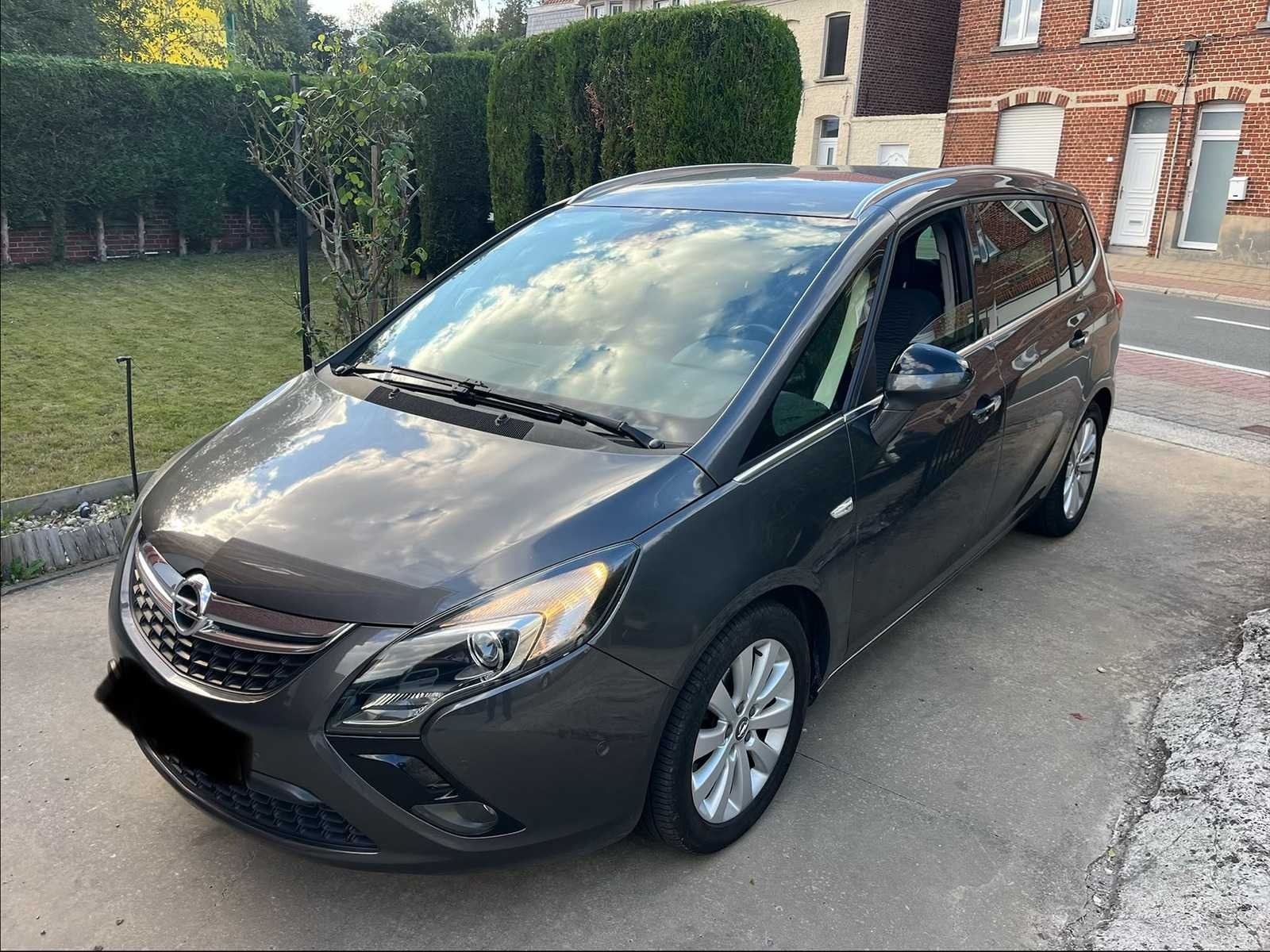 2012 Opel Zafira Personenauto(7 zitplaatsen), Auto's, Euro 5, Gebruikt, Bedrijf, Overige carrosserie