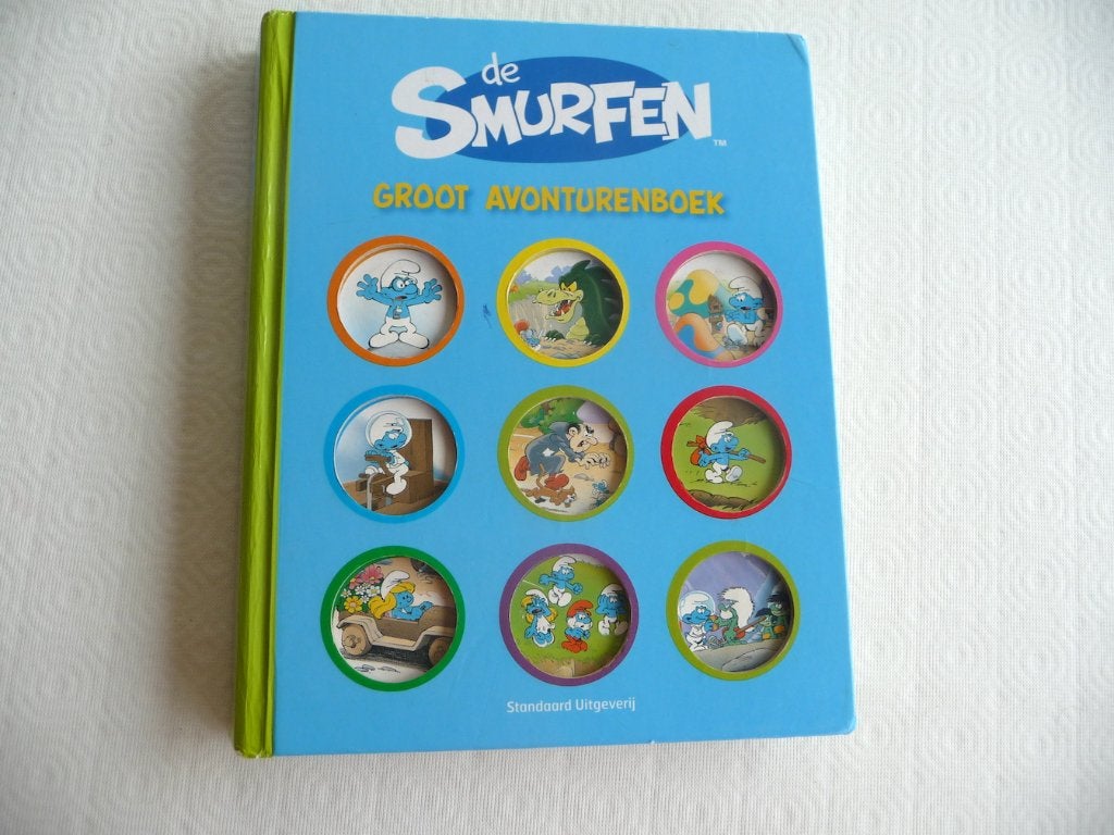 De smurfen groot avonturenboek, Collections, Enlèvement ou Envoi, Comme neuf, Schtroumpf Costaud, Bande dessinée