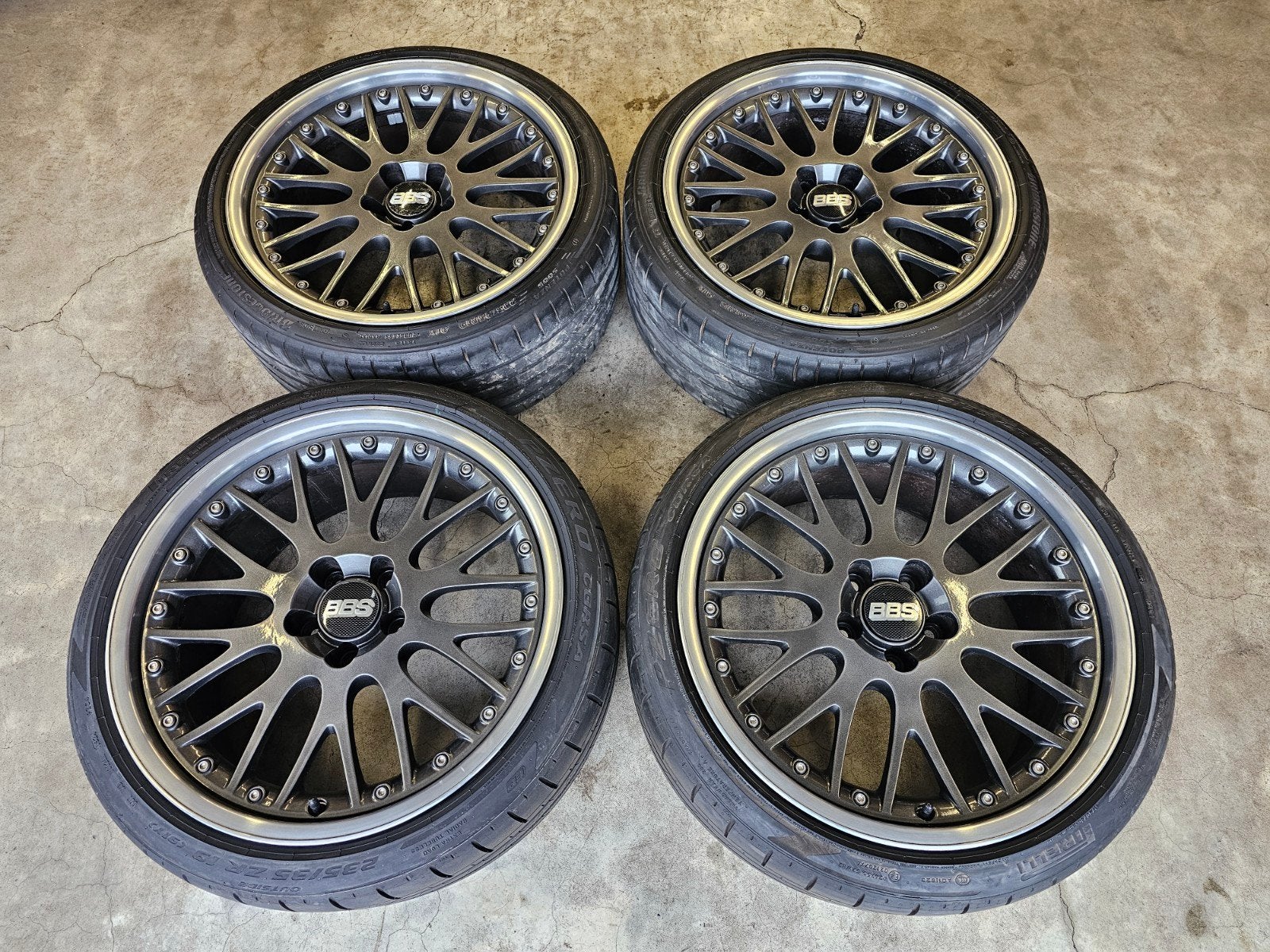 19" Audi Speedline Custom BBS 5x112, Auto-onderdelen, Gebruikt, Banden en Velgen, 235 mm, Zomerbanden