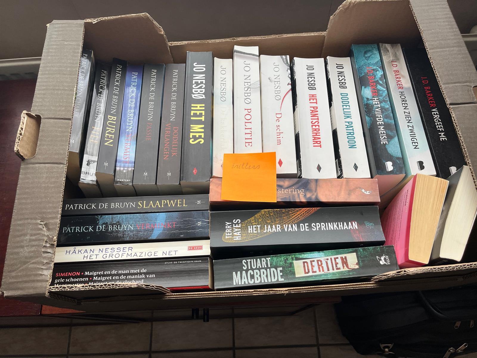 Lot thrillers, Livres, Enlèvement, Utilisé
