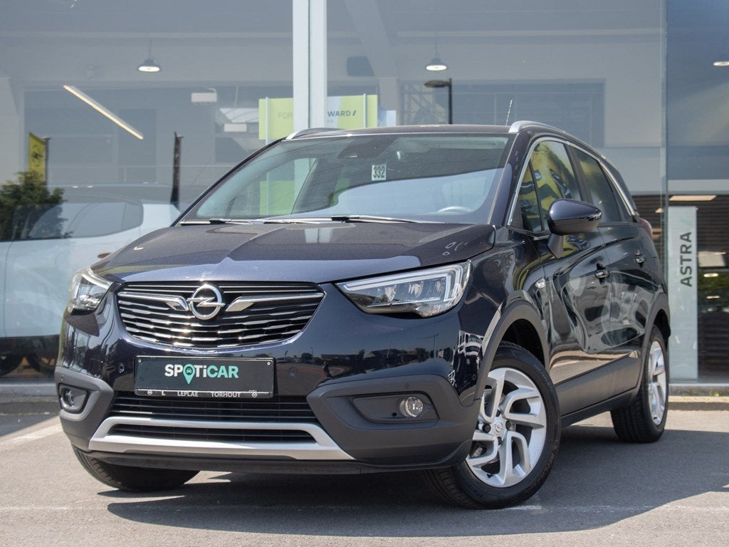 Opel Crossland X INNOVATION 1.2T 130pk |CAMERA|NAVIGATIE|TR, Auto's, Opel, Automaat, Blauw, Parkeersensor, 5 deurs