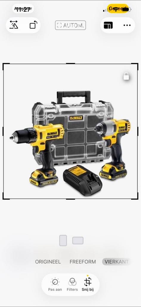 Dewalt schroef en boormachine, Enlèvement, Comme neuf