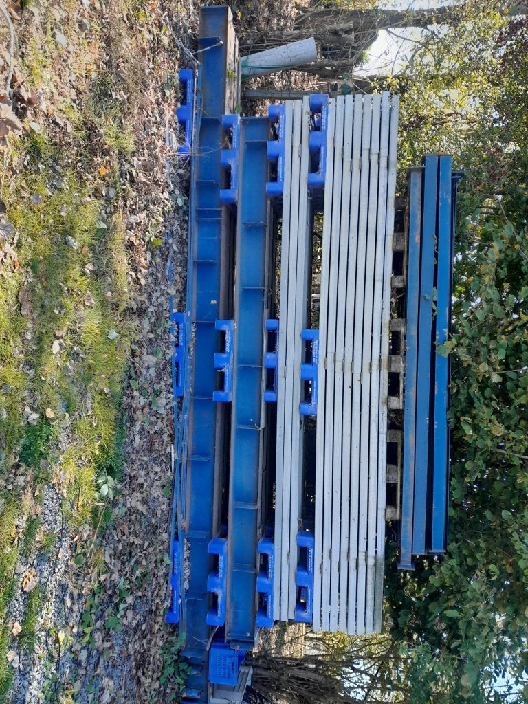 Stalen constructie loods 12x15m (180m²) GEDEMONTEERD Gooik, Enlèvement, Utilisé, Fer