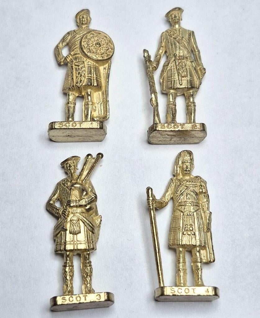 Metalen complete serie Schotten um 1743 Scossais SCAME, Ophalen of Verzenden, Gebruikt, Overige typen
