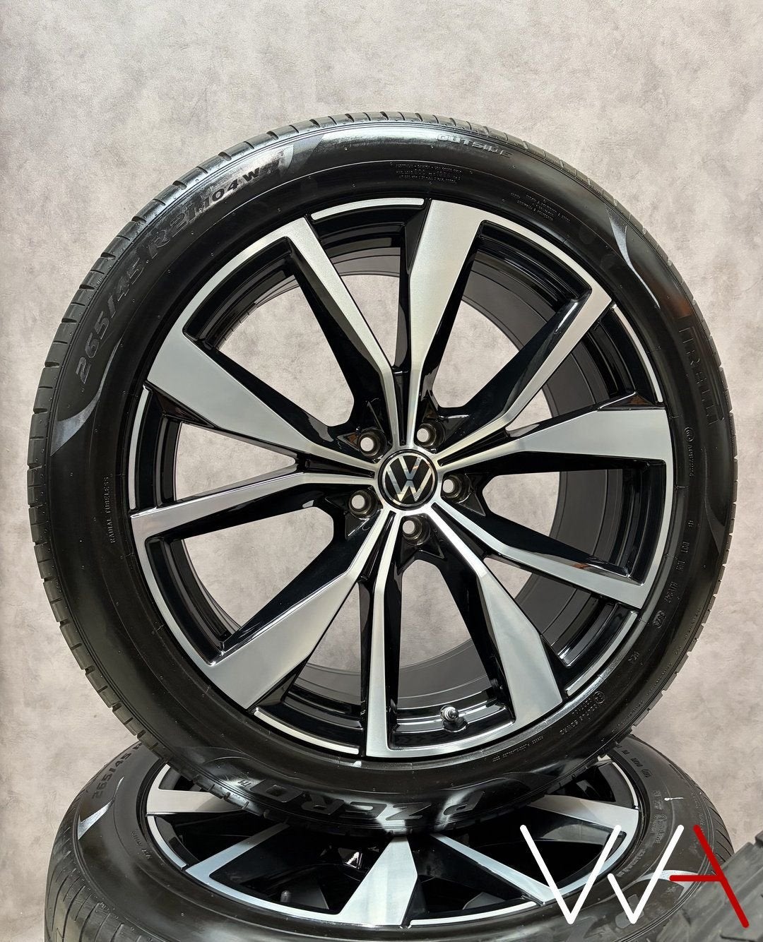 21'' Volkswagen Atlas ''Misano'' velgen DEMO BTW set orig., Auto-onderdelen, Banden en Velgen, Banden en Velgen, Zomerbanden, 21 inch