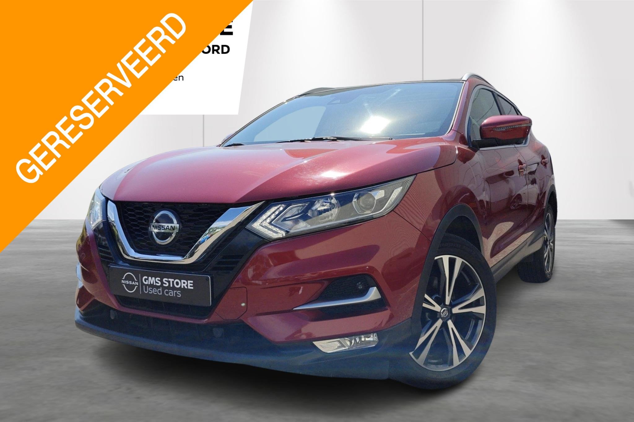 Nissan Qashqai DIG-T 160 DCT N-Connecta + Pano - 2 ans KARE, Rouge, Achat, 5 portes, Automatique