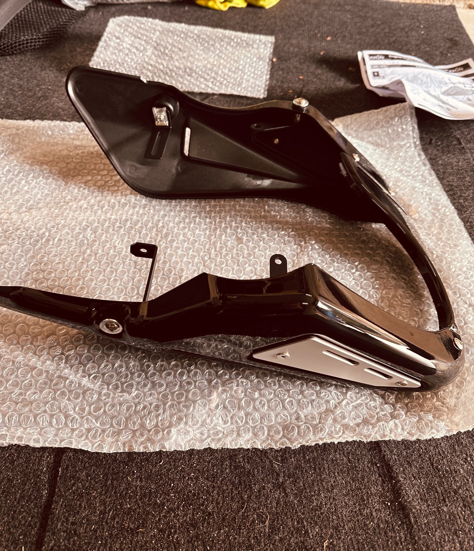 Belly pan z900rs zwart (kopie ermax), Motos, Enlèvement, Neuf