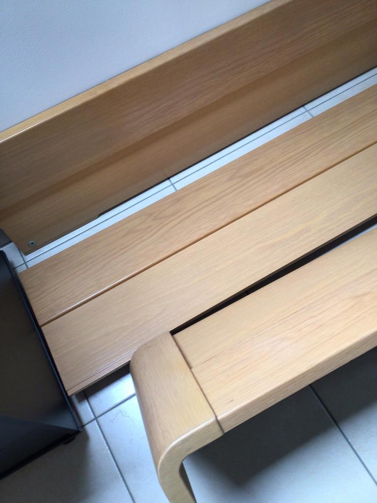 Houten planken afkomstig bed, Ophalen, Gebruikt