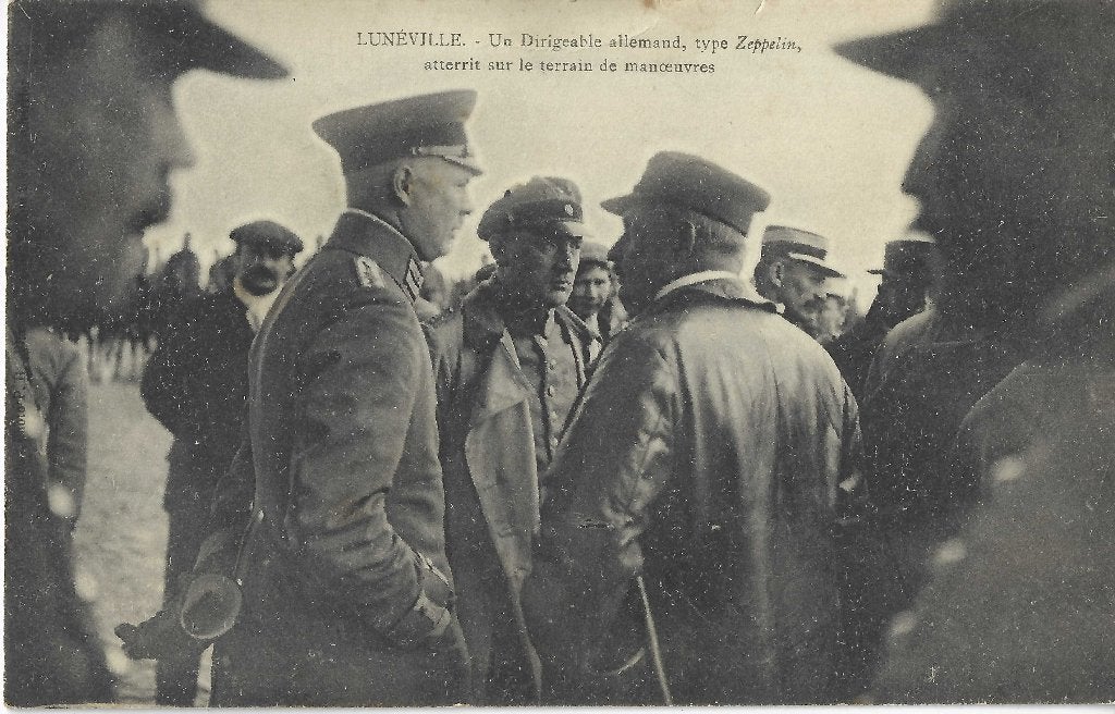 Zeppelin-bemanning, Verzenden