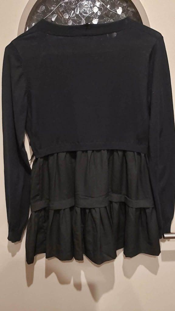Cardigan blouse katoen en zijde - SCee by Twin-Set, Kleding | Dames, Twinset, Zwart, Maat 42/44 (L), Nieuw