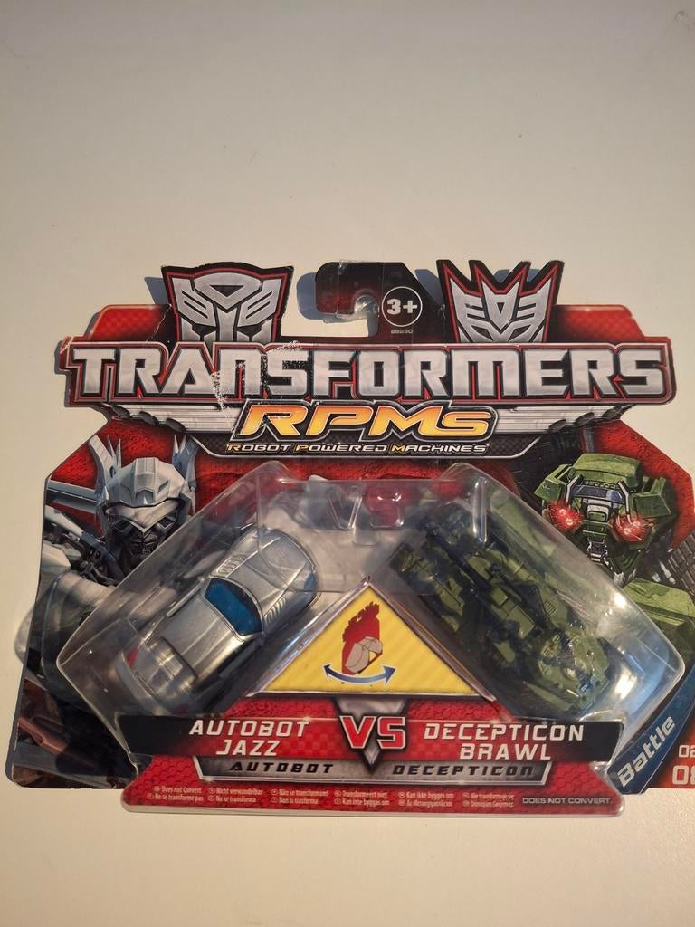 Transformers RPM Autobot Jazz vs Decepticon Brawl MOSC 2009, Verzamelen, Ophalen of Verzenden