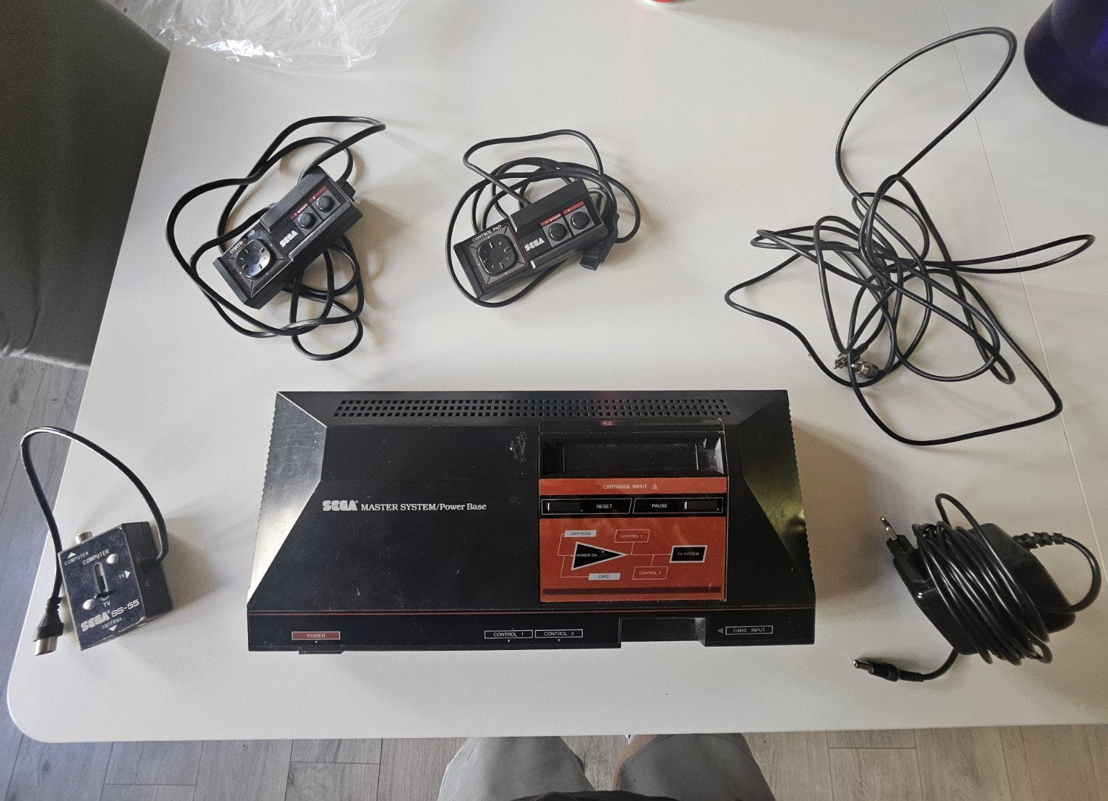 sega master system 1, Enlèvement