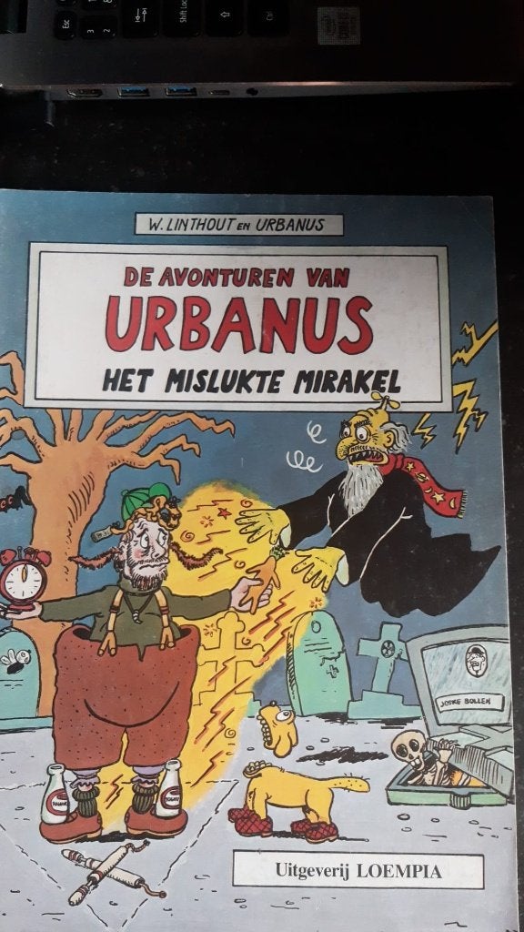 Urbanus 5 - Het mislukte mirakel - 1ste druk, Enlèvement, Utilisé, Urbanus; W. Linthout