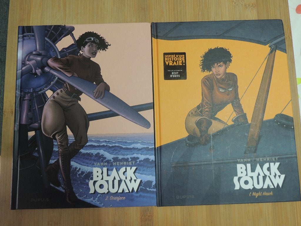 LOT 2 BD BLACK SQUAW EO COMME NEUF, Enlèvement ou Envoi, YANN /HENRIET, Série complète ou Série, Comme neuf