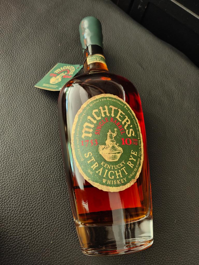 Michter's 10 Years Straight Rye Kentucky Whiskey 46,4%, Overige gebieden, Overige typen, Nieuw, Ophalen of Verzenden