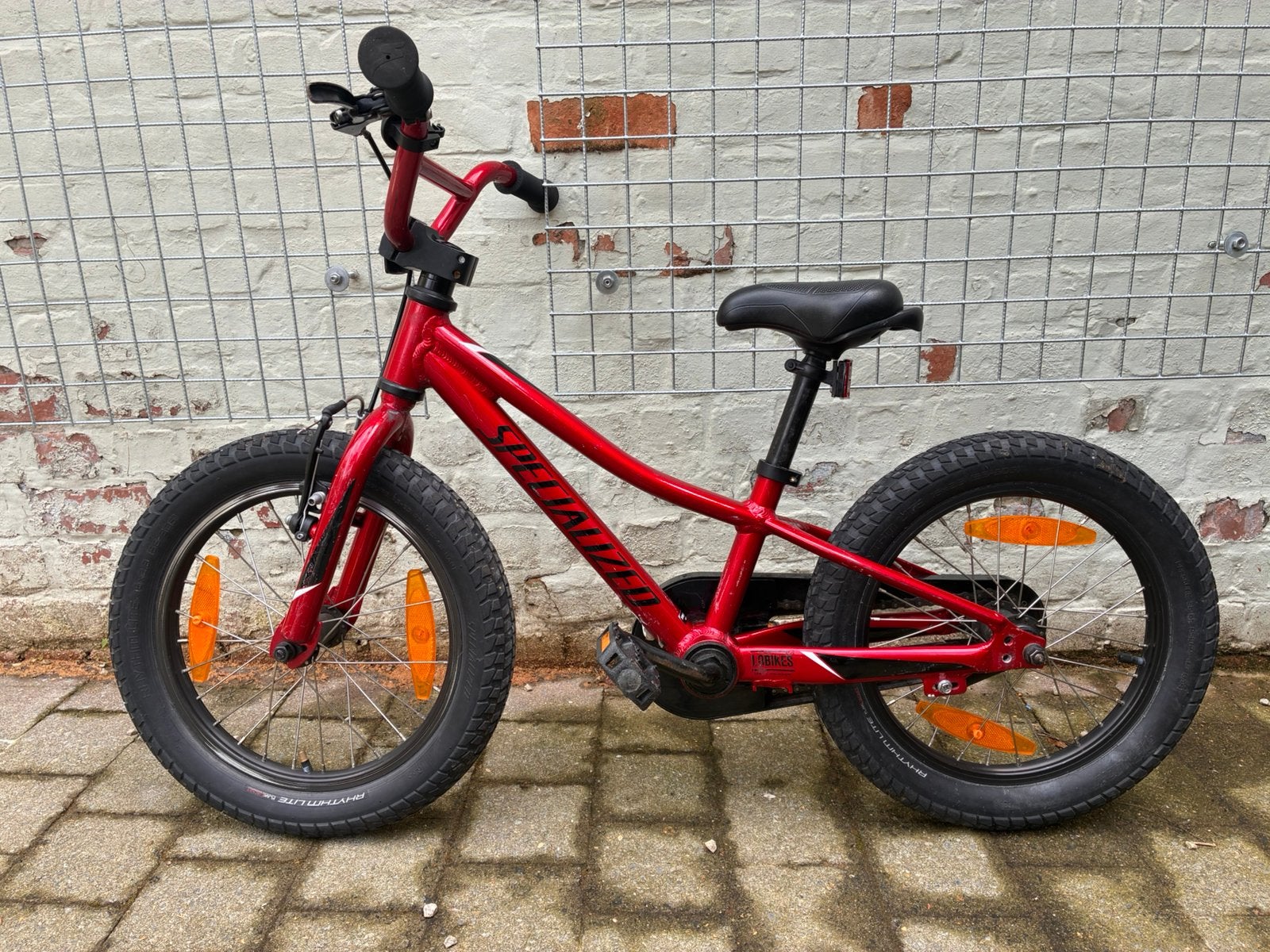Coole rode BMX Specialized, Fietsen en Brommers, Ophalen, Gebruikt, Terugtraprem, 16 tot 20 inch
