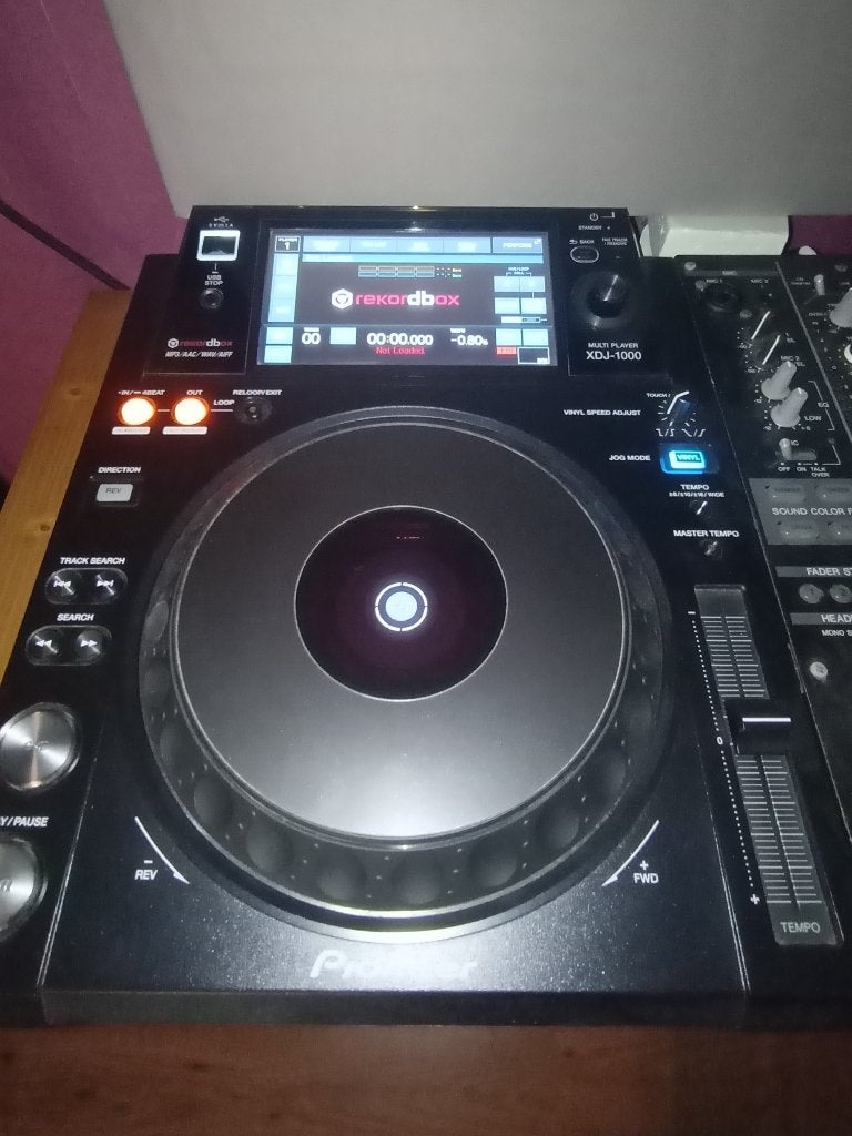 Pioneer XDJ 1000 set van 2, Ophalen, Zo goed als nieuw, Draaitafel, Pioneer