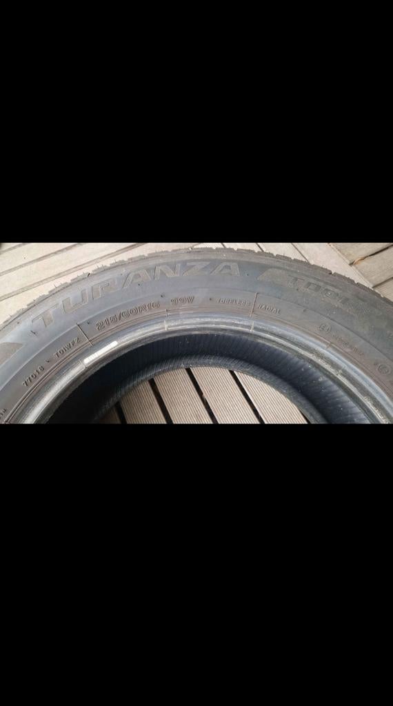 Zomerbanden Bridgestone, Enlèvement, Utilisé