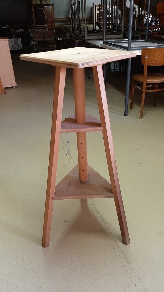 Sellette de sculpteur réglable en bois / Trépied d'artiste, Enlèvement