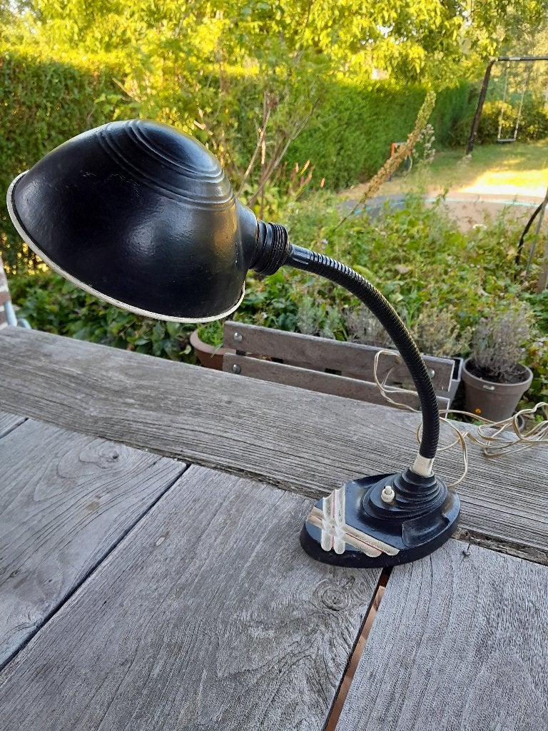 Lampe de bureau Art Déco Erpé modèle 40 (années 20/30 Belge), Enlèvement ou Envoi