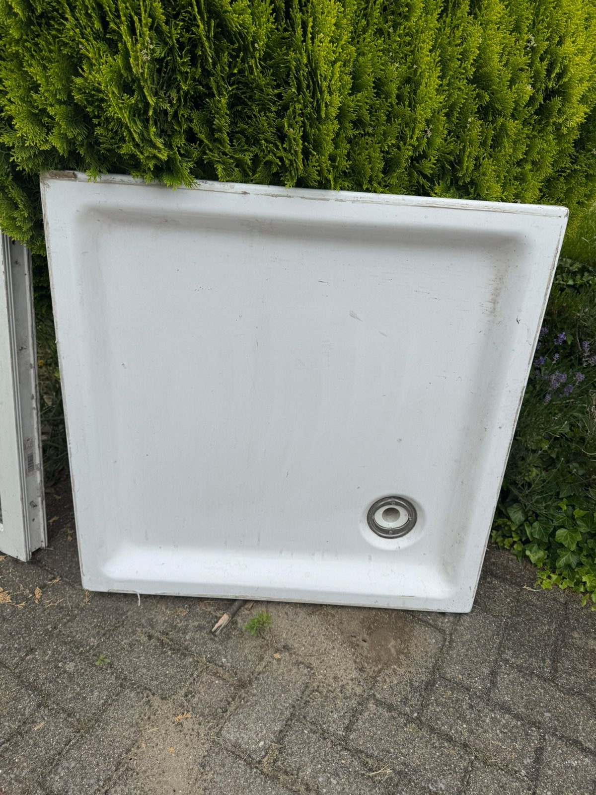 Kunststof douchebak 90X90, Ophalen, Zo goed als nieuw, Douche