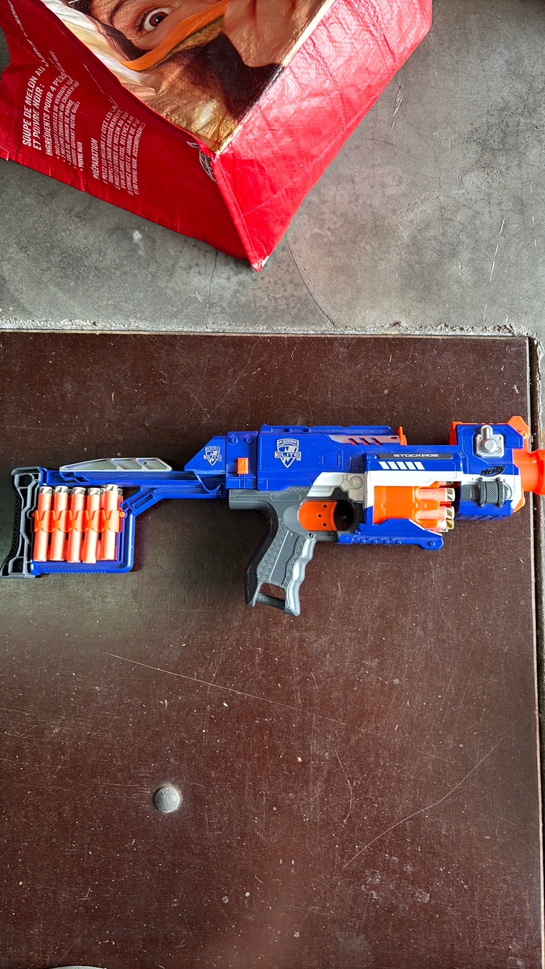 Nerf stockade, Enlèvement, Utilisé