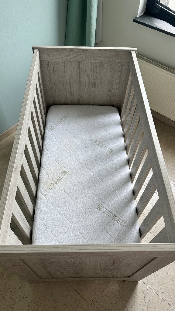 Ledikant 60 x 120 cm Met Matras, Zo goed als nieuw, Minder dan 140 cm, Minder dan 70 cm, Ophalen