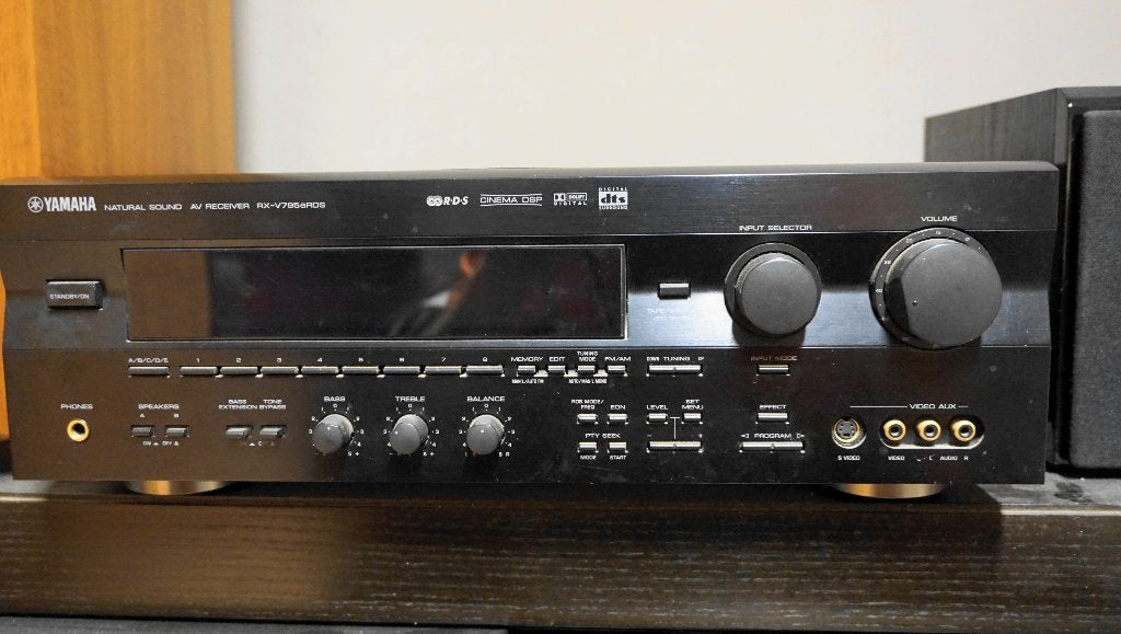 versterker Yamaha RX-V795aRDS, TV, Hi-fi & Vidéo, Amplificateurs & Ampli-syntoniseurs, Yamaha, 60 à 120 watts, Enlèvement, Utilisé