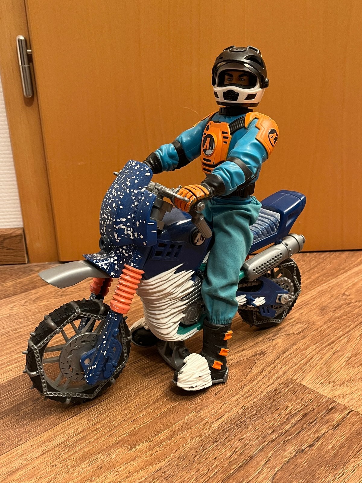 Action Man sneeuwscooter - Action Man Arctic Motocross, Ophalen of Verzenden, Zo goed als nieuw
