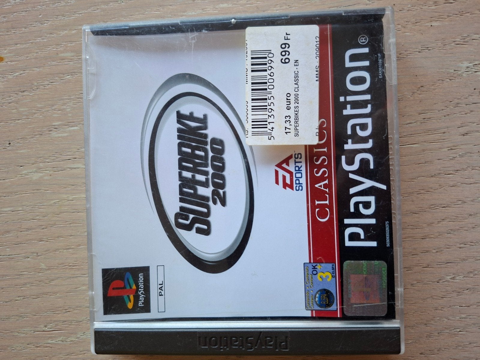 playstaion Super Bike 2000, Ophalen