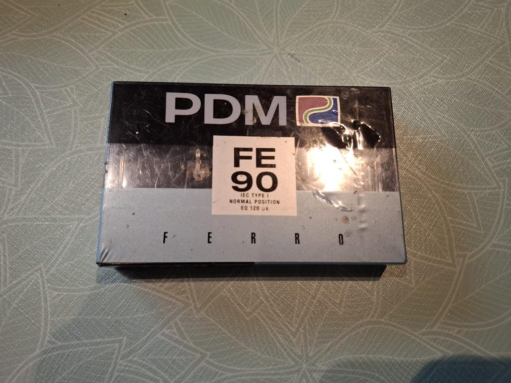 Vintage audiocassette PDM Ferro FE 90 – NIEUW in verpakking, Cd's en Dvd's, Cassettebandjes, Ophalen