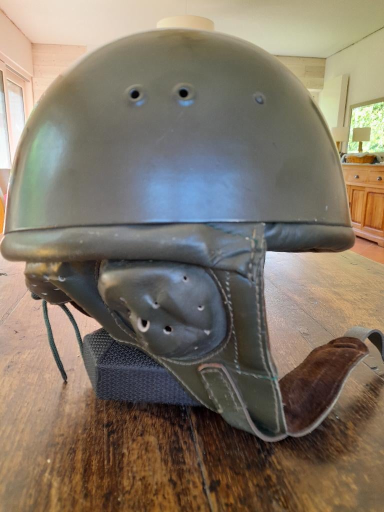 Casque moto Armée belge ABL, Enlèvement, Armée de terre, Casque ou Béret